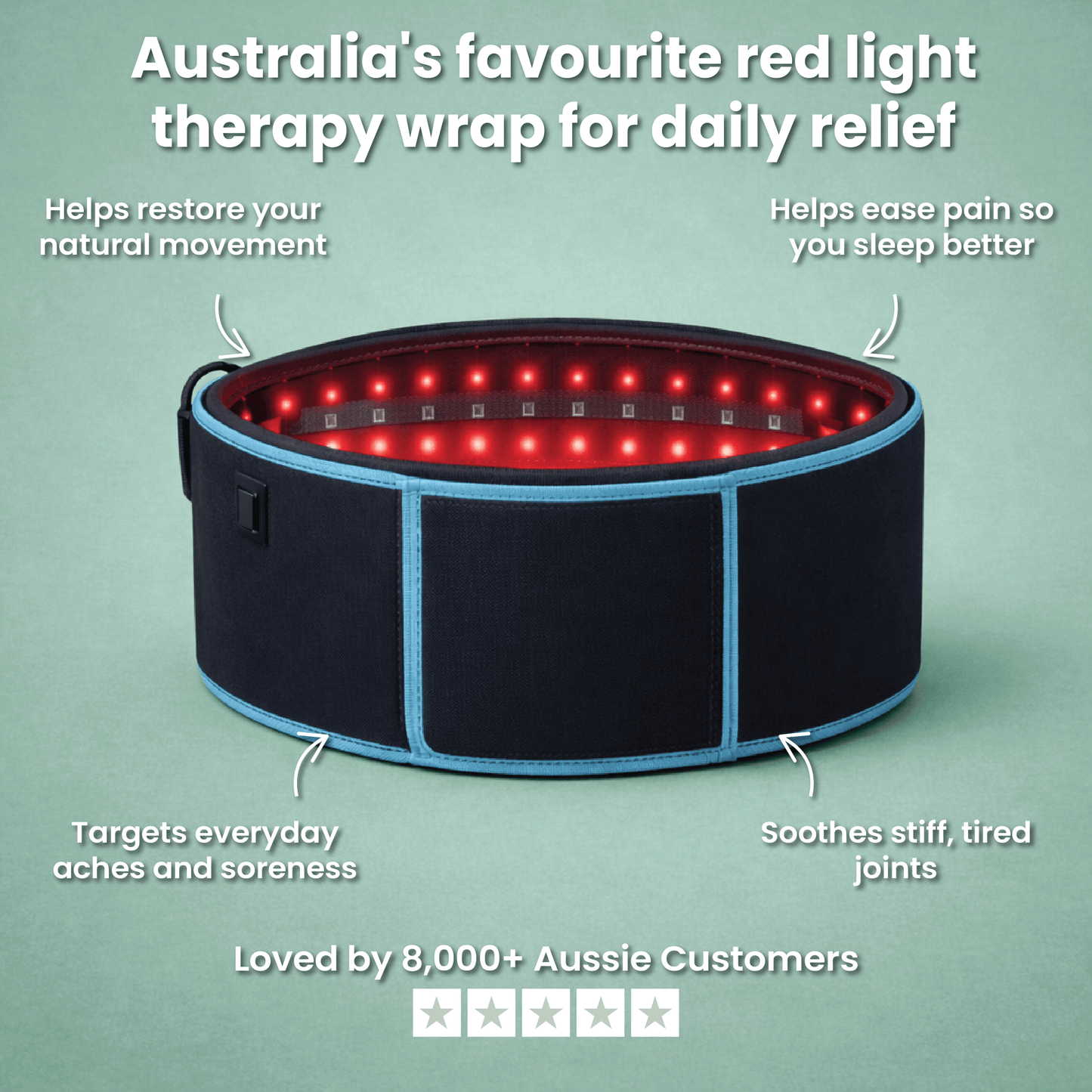 LiftAura™ RedLight Therapy Wrap