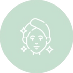 Icon representing natural glow benefit from LiftAura.